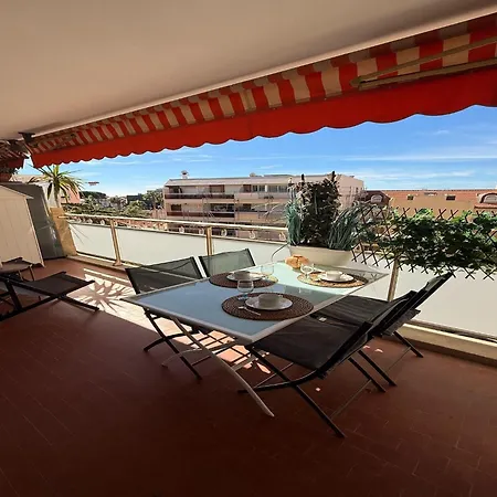 Apartment Peaceful La Pinede For Couple