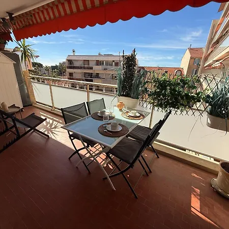 Apartment Peaceful La Pinede For Couple Antibes