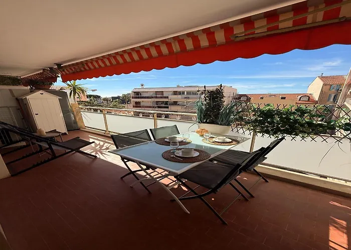 Apartment Peaceful La Pinede For Couple